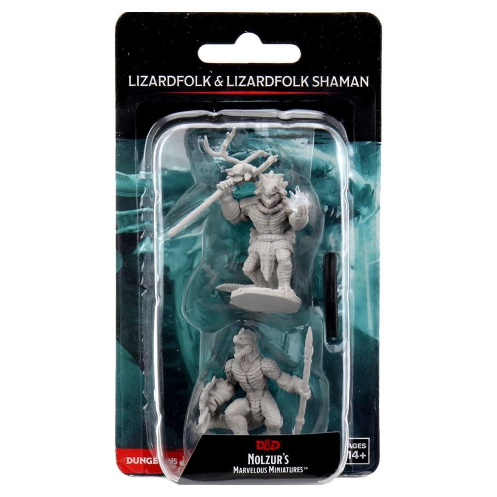 WizKids D&D: Nolzur's Marvelous Miniatures: Lizardfolk & Lizardfolk Shaman