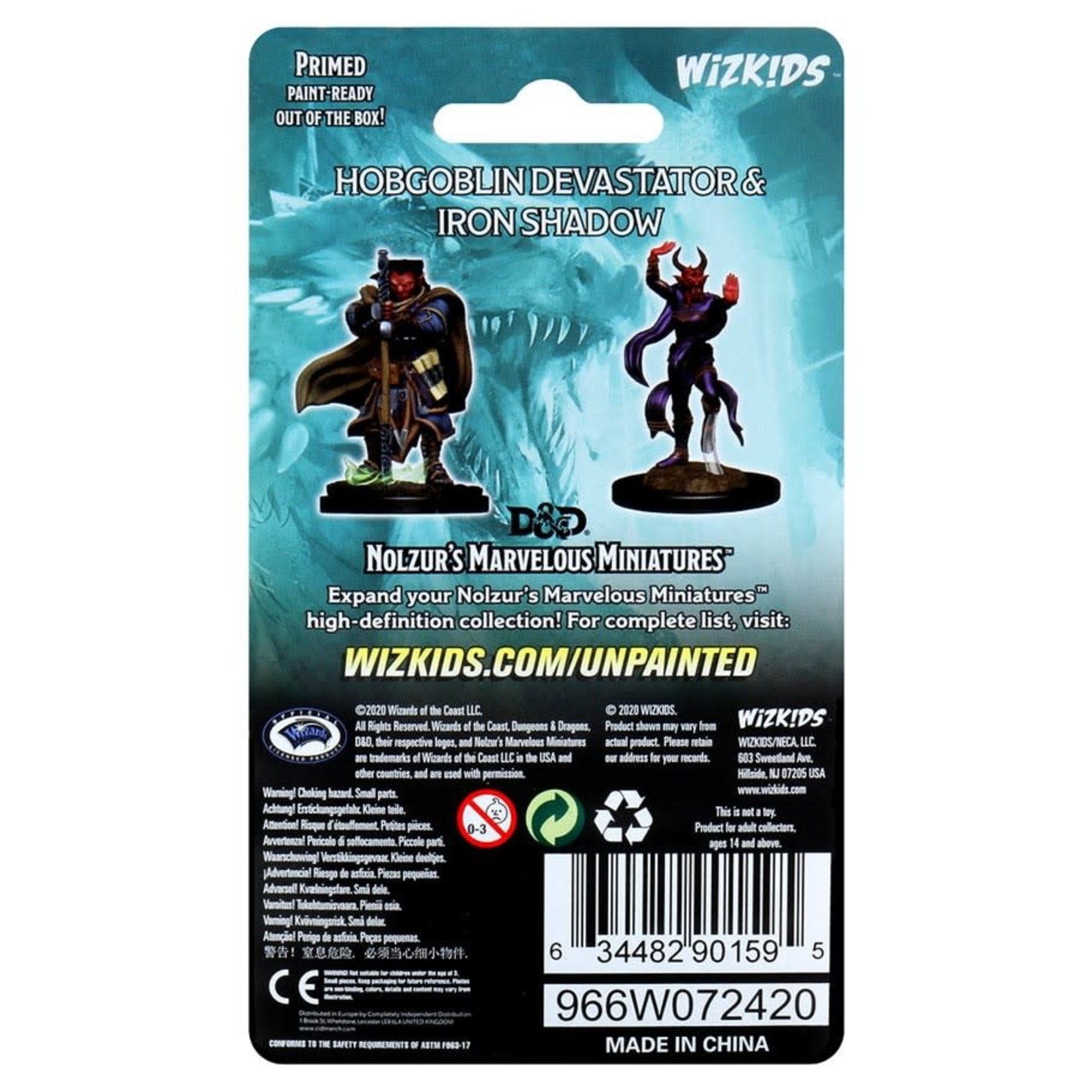 WizKids D&D: Nolzur's Marvelous Miniatures: Hobgoblin Devastator & Iron Shadow