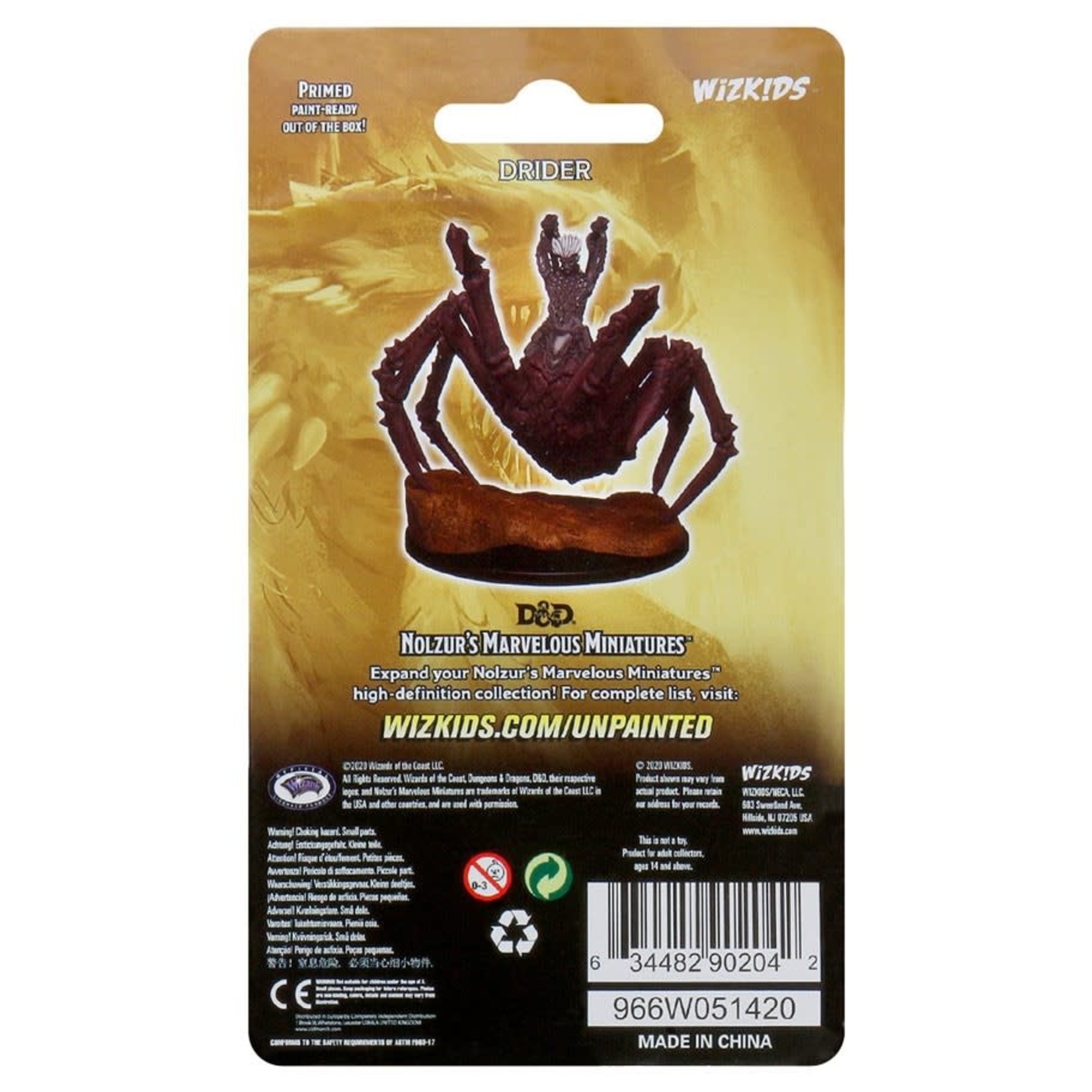 WizKids D&D: Nolzur's Marvelous Miniatures: Drider