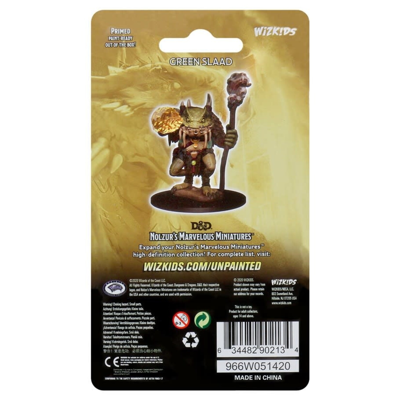 WizKids D&D: Nolzur's Marvelous Miniatures: Green Slaad