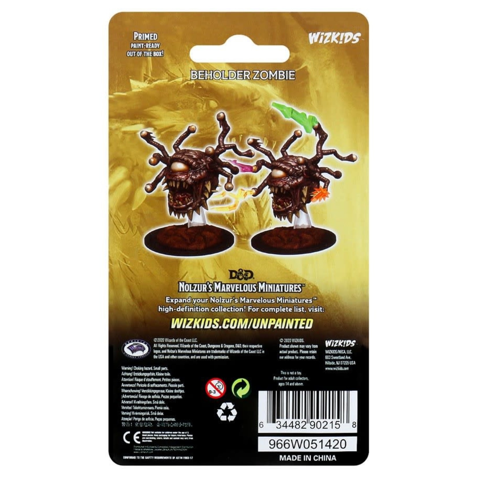 WizKids D&D: Nolzur's Marvelous Miniatures: Beholder Zombie