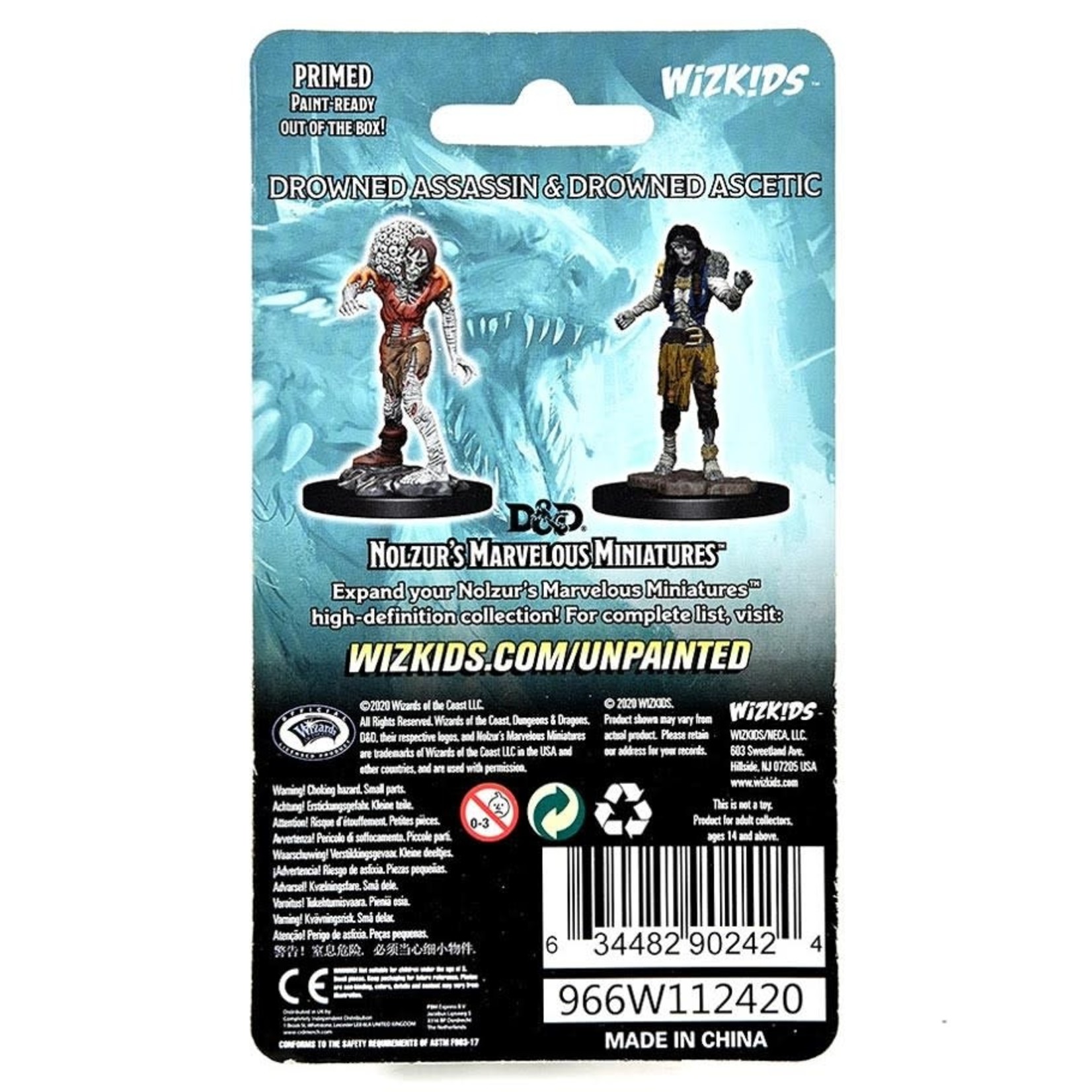 WizKids D&D: Nolzur's Marvelous Miniatures: Drowned Assassin & Drowned Ascetic