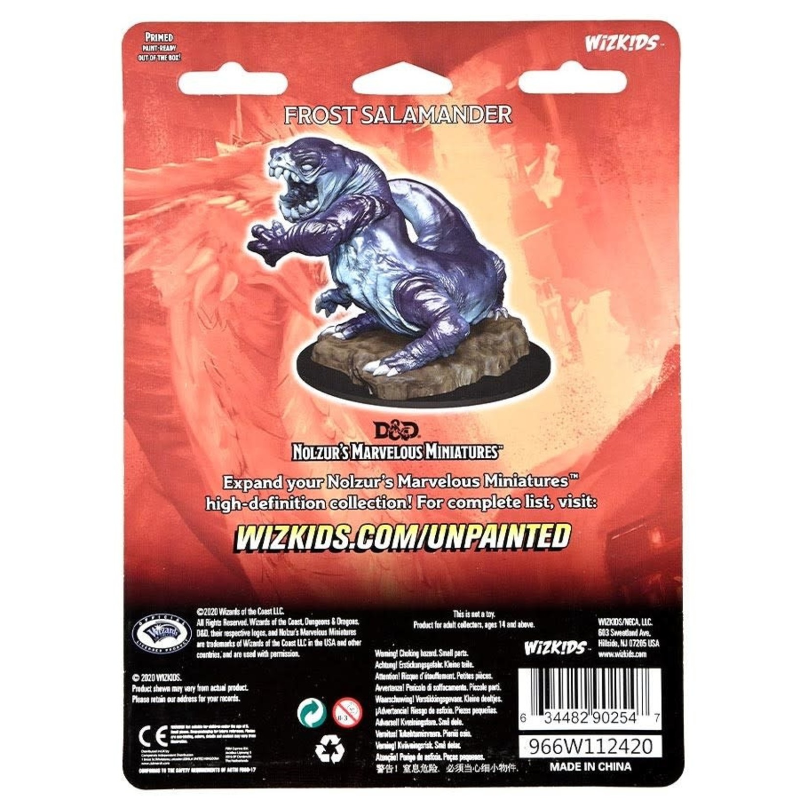 WizKids D&D: Nolzur's Marvelous Miniatures: Frost Salamander