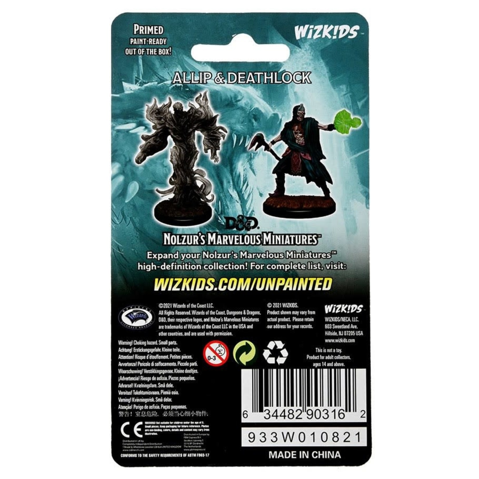 WizKids D&D: Nolzur's Marvelous Miniatures: Allip & Deathlock