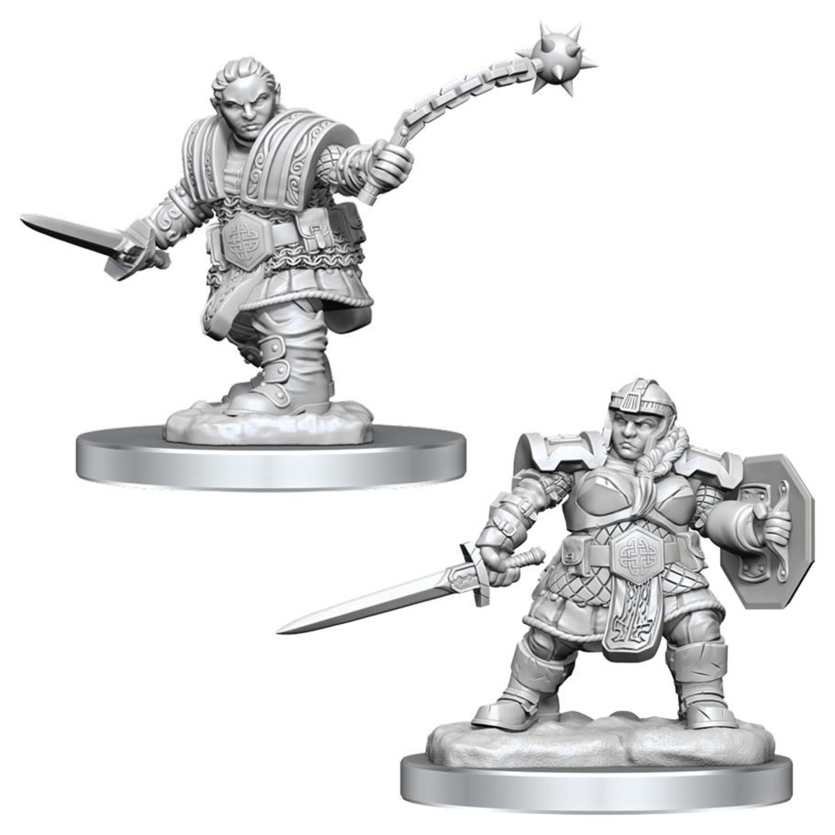 WizKids D&D: Nolzur's Marvelous Miniatures: Dwarf Fighter