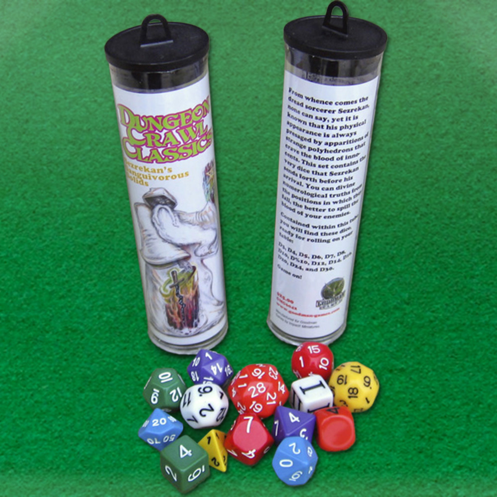 Goodman Games DCC Dice - Sezrekan's Sanguivorous Solids