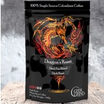 Geek Grind Coffee Company Ground Coffee 8 oz.: Dragon's Roast - Dark Fire Blend Dark Roast