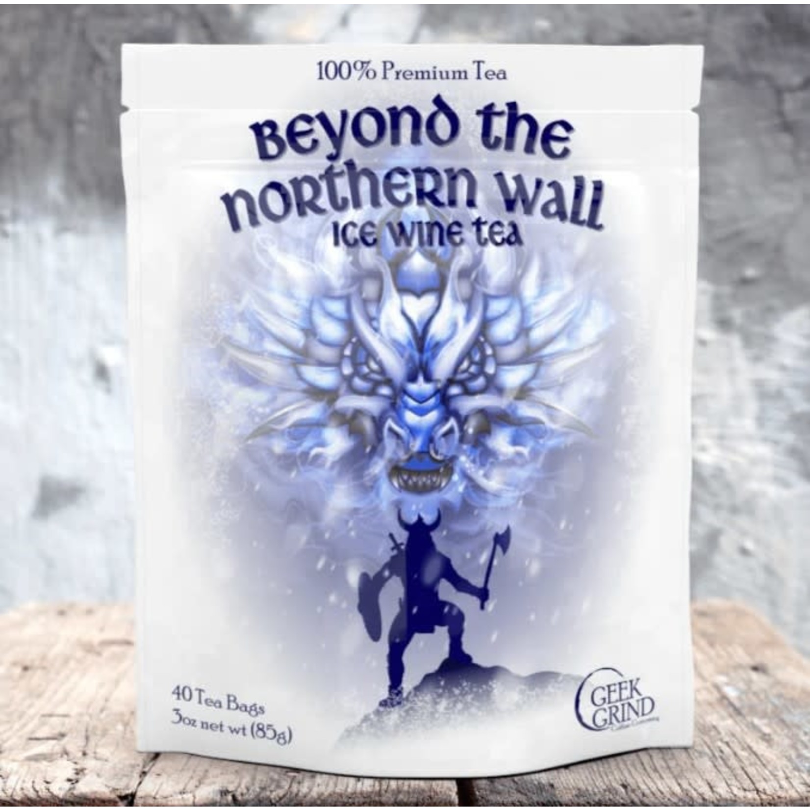 Geek Grind Coffee Company 35 Tea Bags: Beyond the Northern Wall - Ice Wine Tea