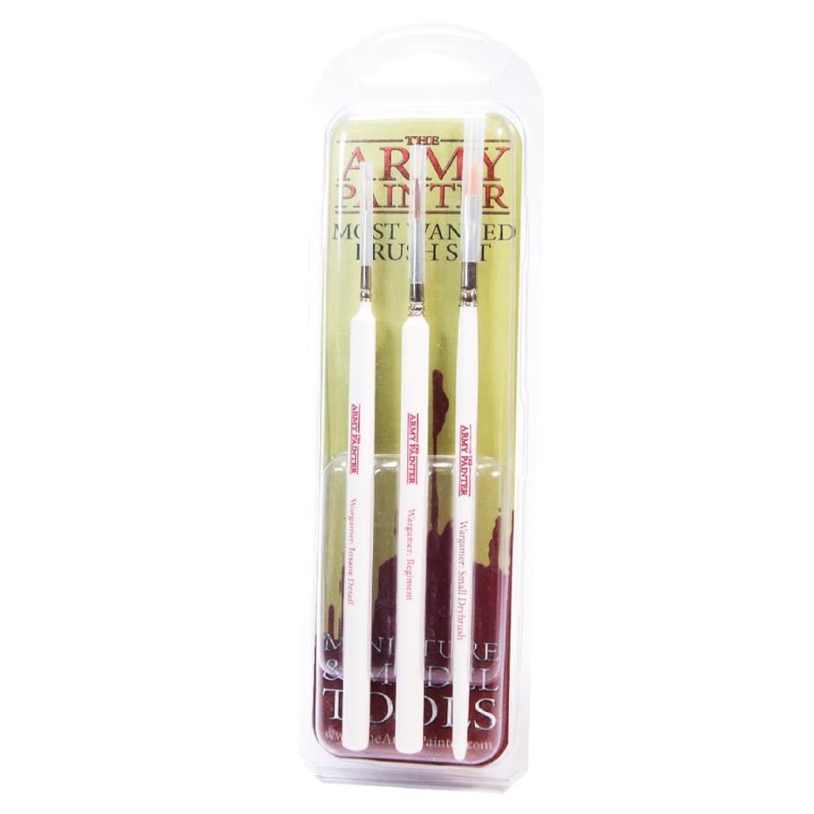 The Army Painter Most Wanted Brush Set