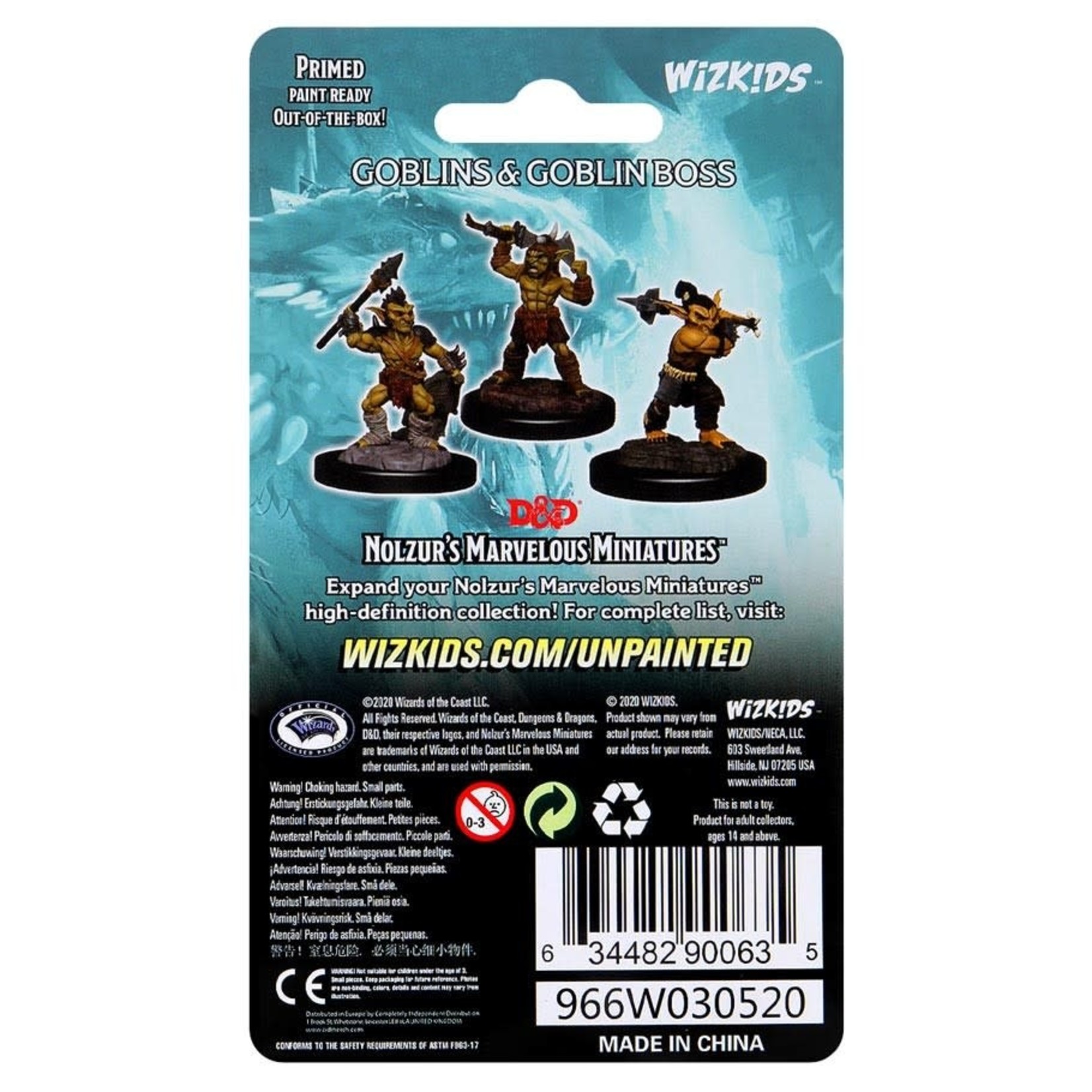 WizKids D&D: Nolzur's Marvelous Miniatures: Goblins & Goblin Boss