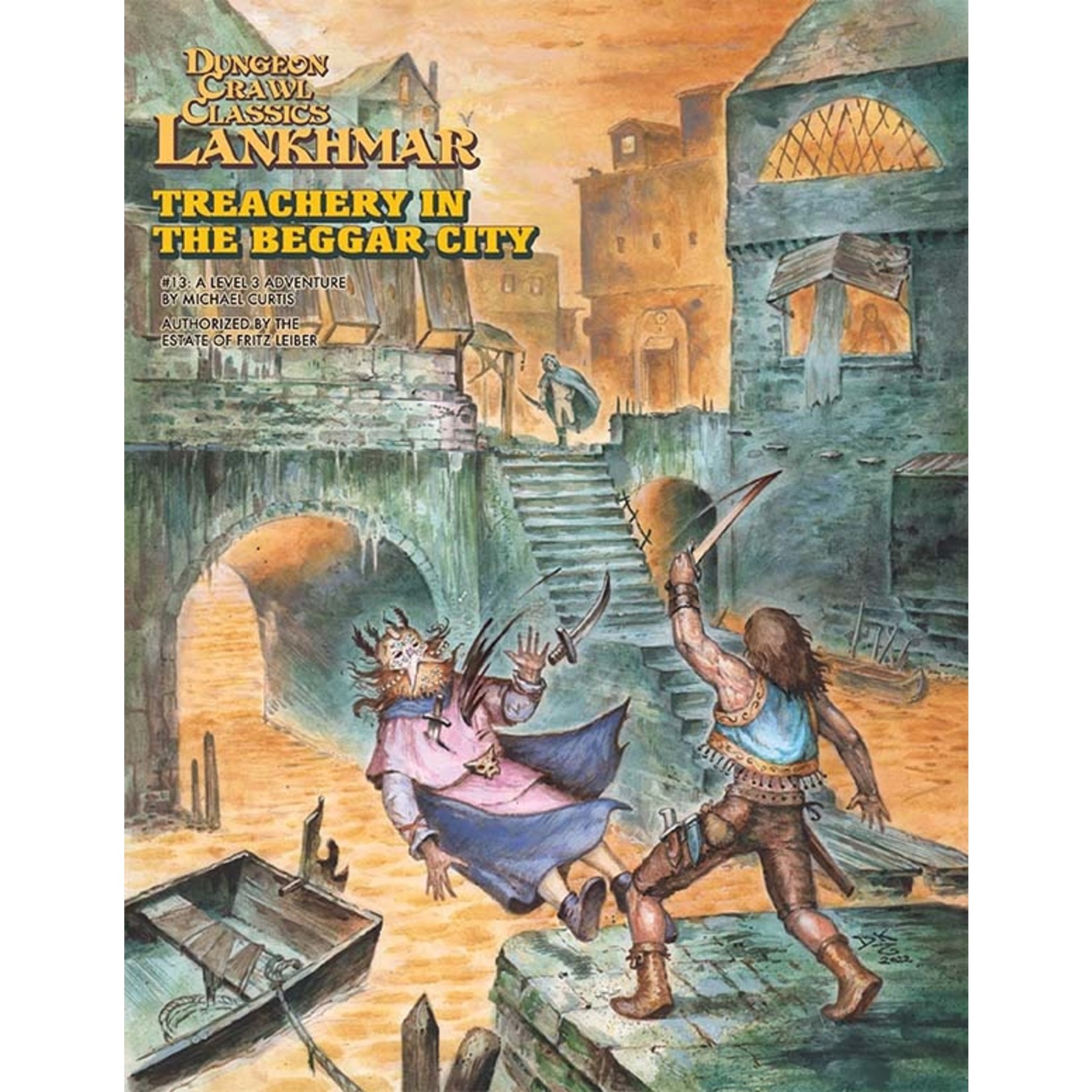 Goodman Games DCC Lankhmar #13, Level 3 Adventure: Treachery in the Beggar City