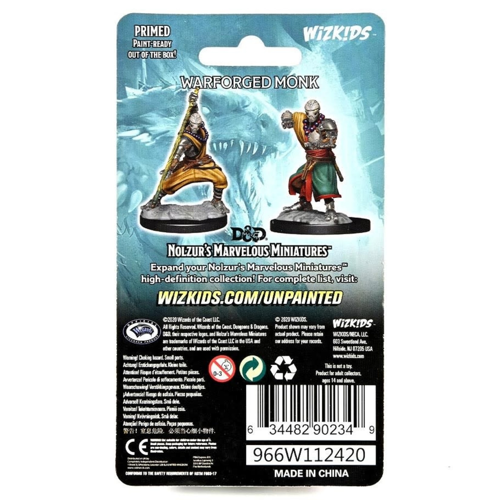 WizKids D&D: Nolzur's Marvelous Miniatures: Warforged Monk