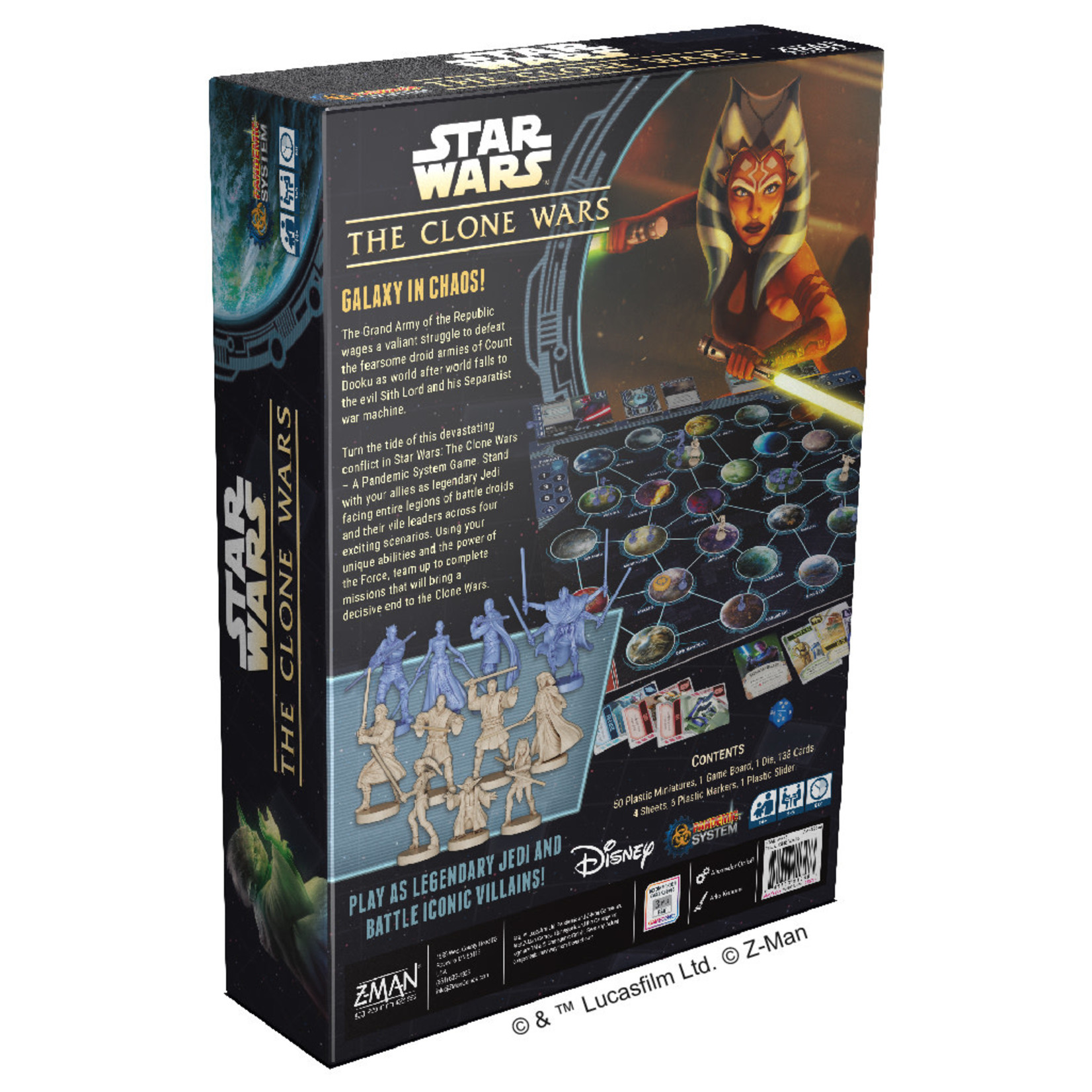 Z-Man Games Star Wars: The Clone Wars (A Pandemic System Game)