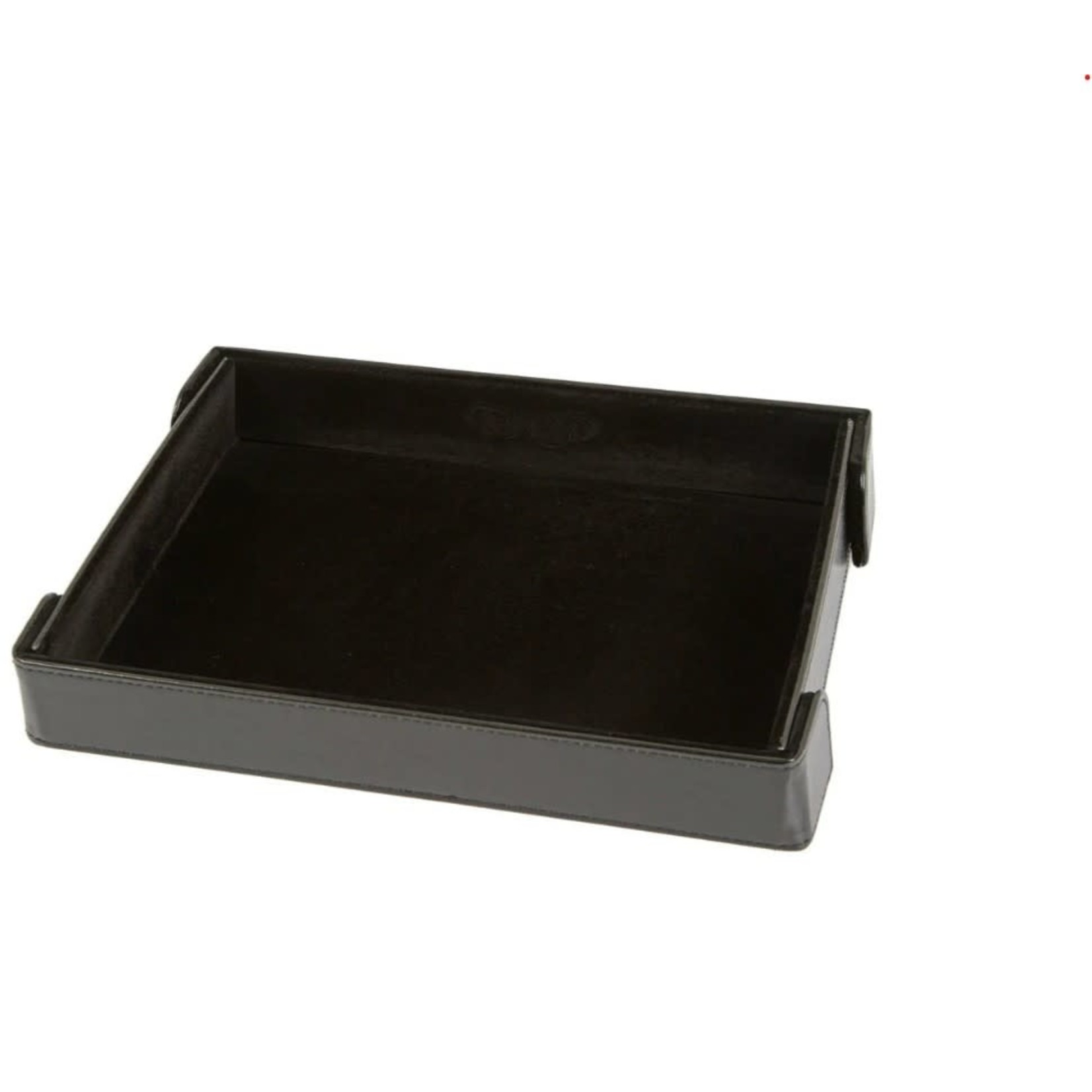 Forged Gaming Rectangle Magnetic Folding Dice Tray: Black