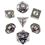 Forged Gaming Set of 7 Metal Dice: Eldritch Mystery