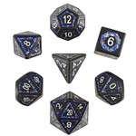 Forged Gaming Set of 7 Metal Dice: Underdark Glimmer