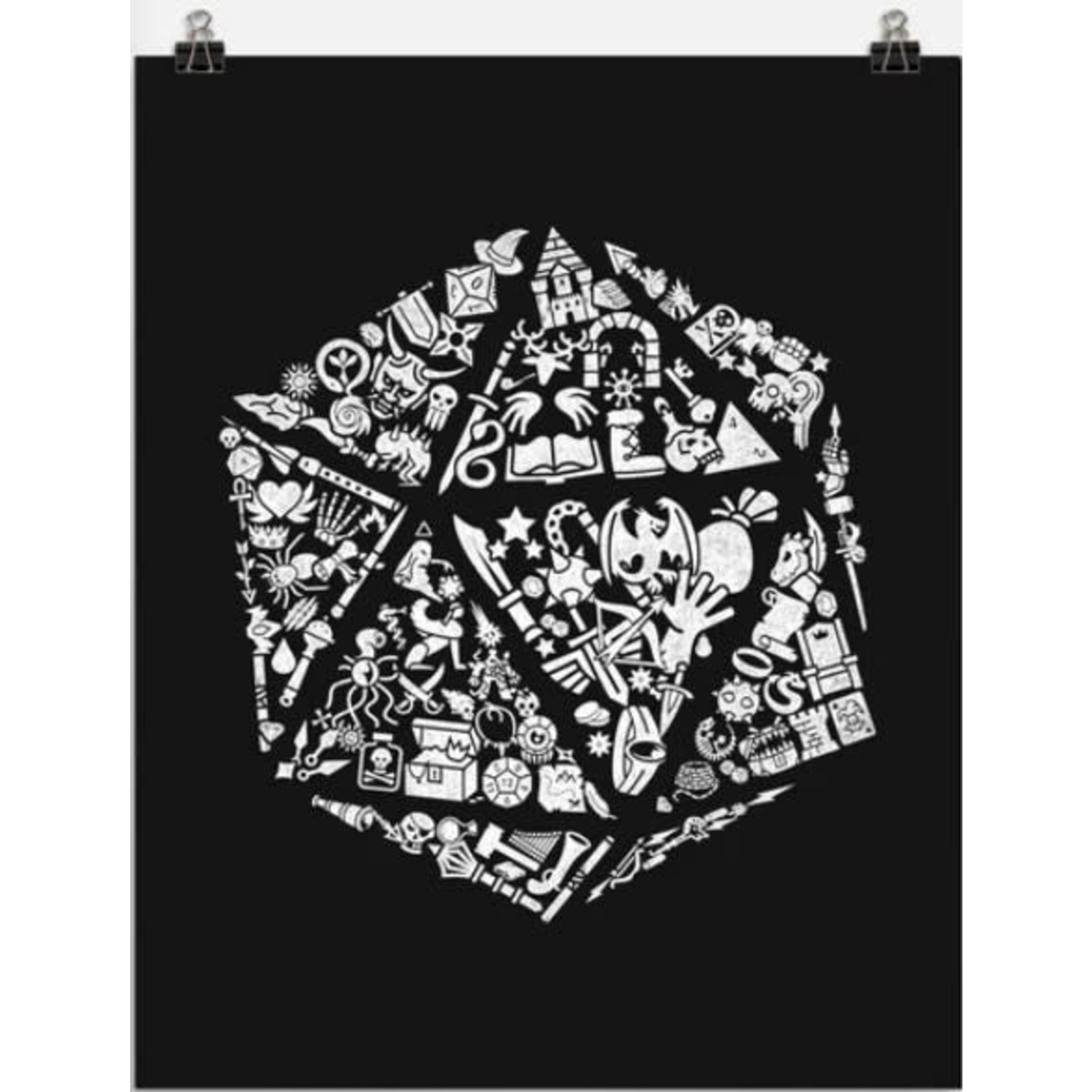 TeeFury Clearance Item (No Returns): Poster 24"x36": Dice Gamer