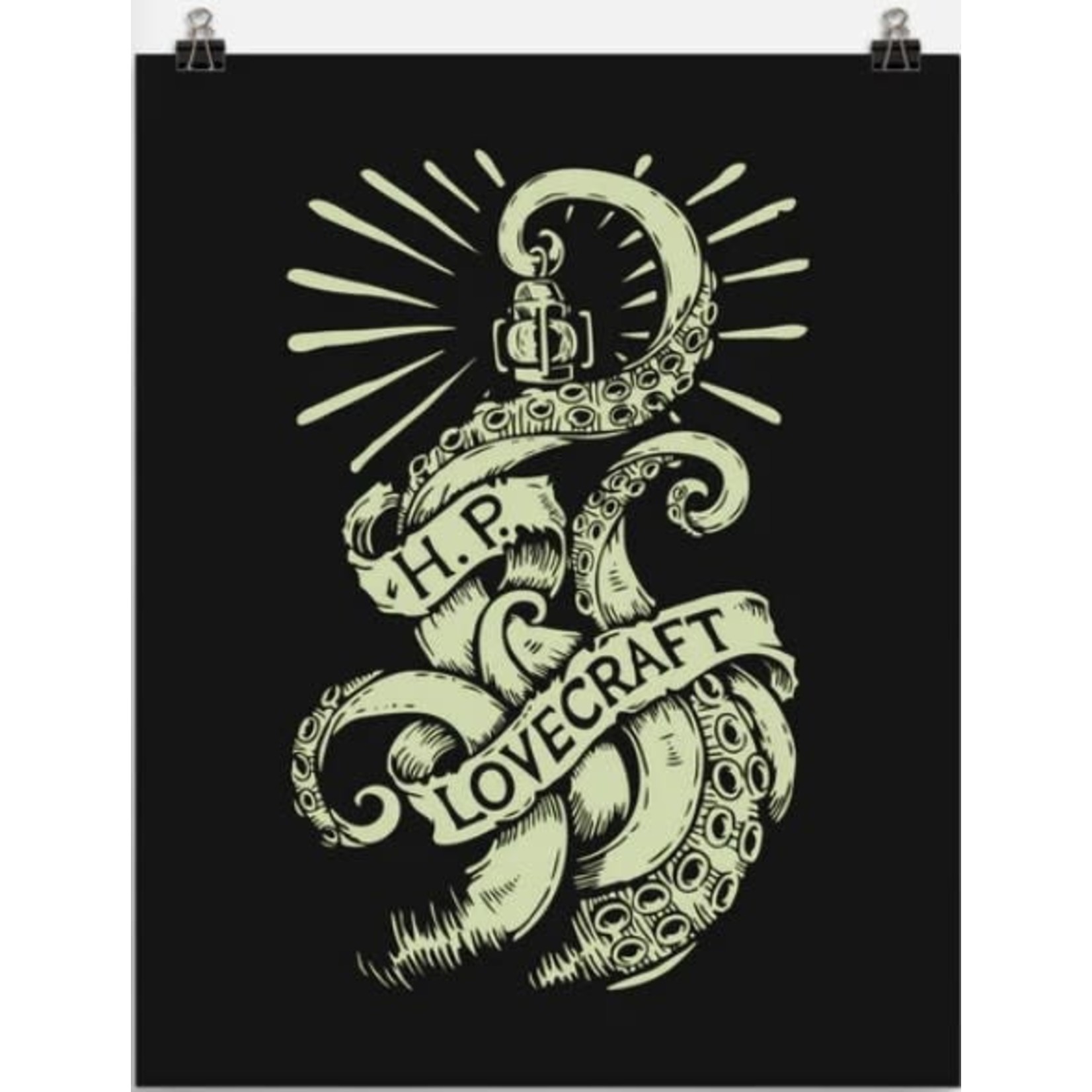 TeeFury Poster 24"x36": H.P. Lovecraft