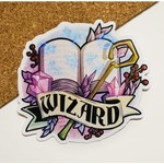 Nemissa's Northwood Arts Wizard Class Sticker