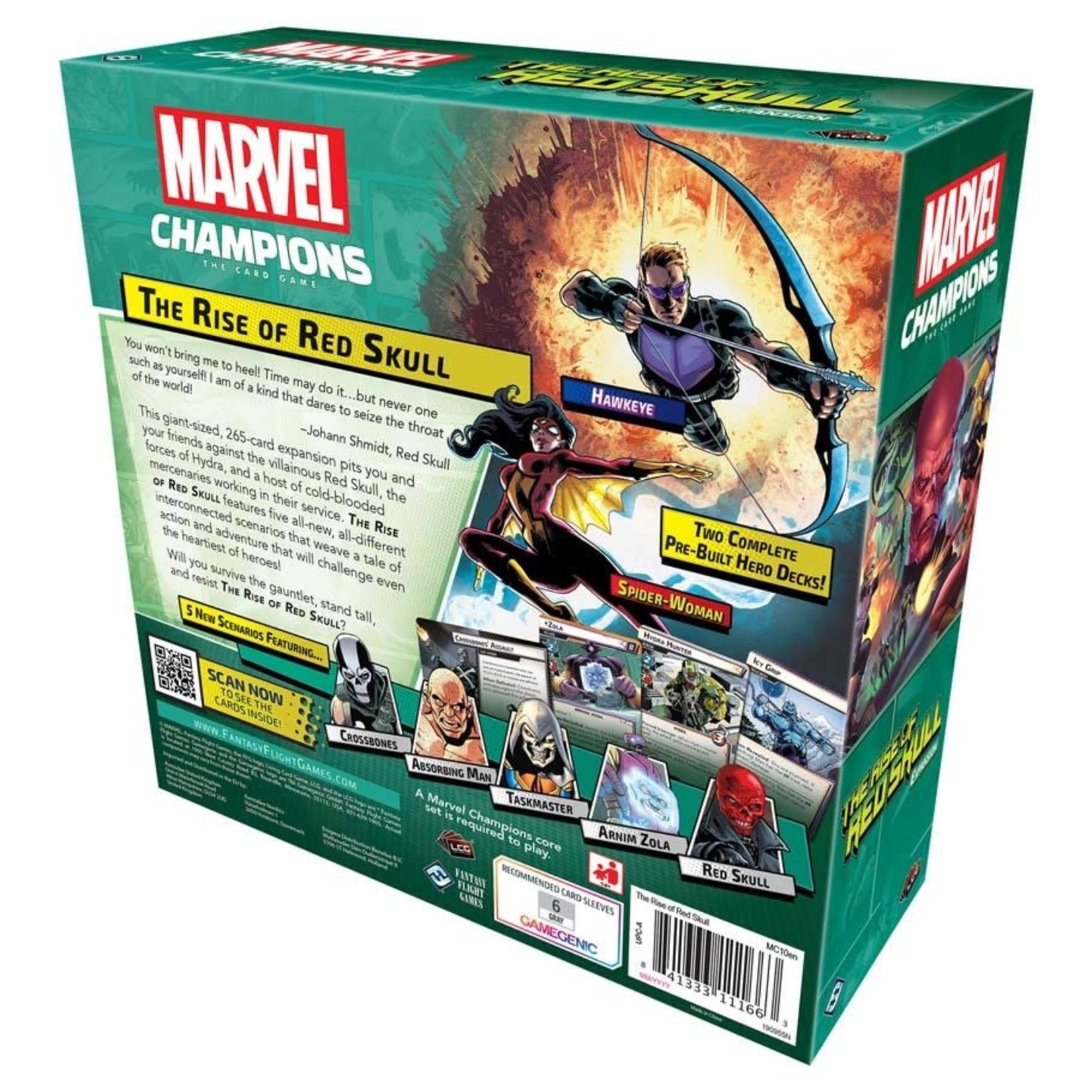 Fantasy Flight Games Marvel Champions: The Rise of Red Skull Expansion