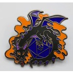 Foam Brain Dice Dragons Pins: Smoke