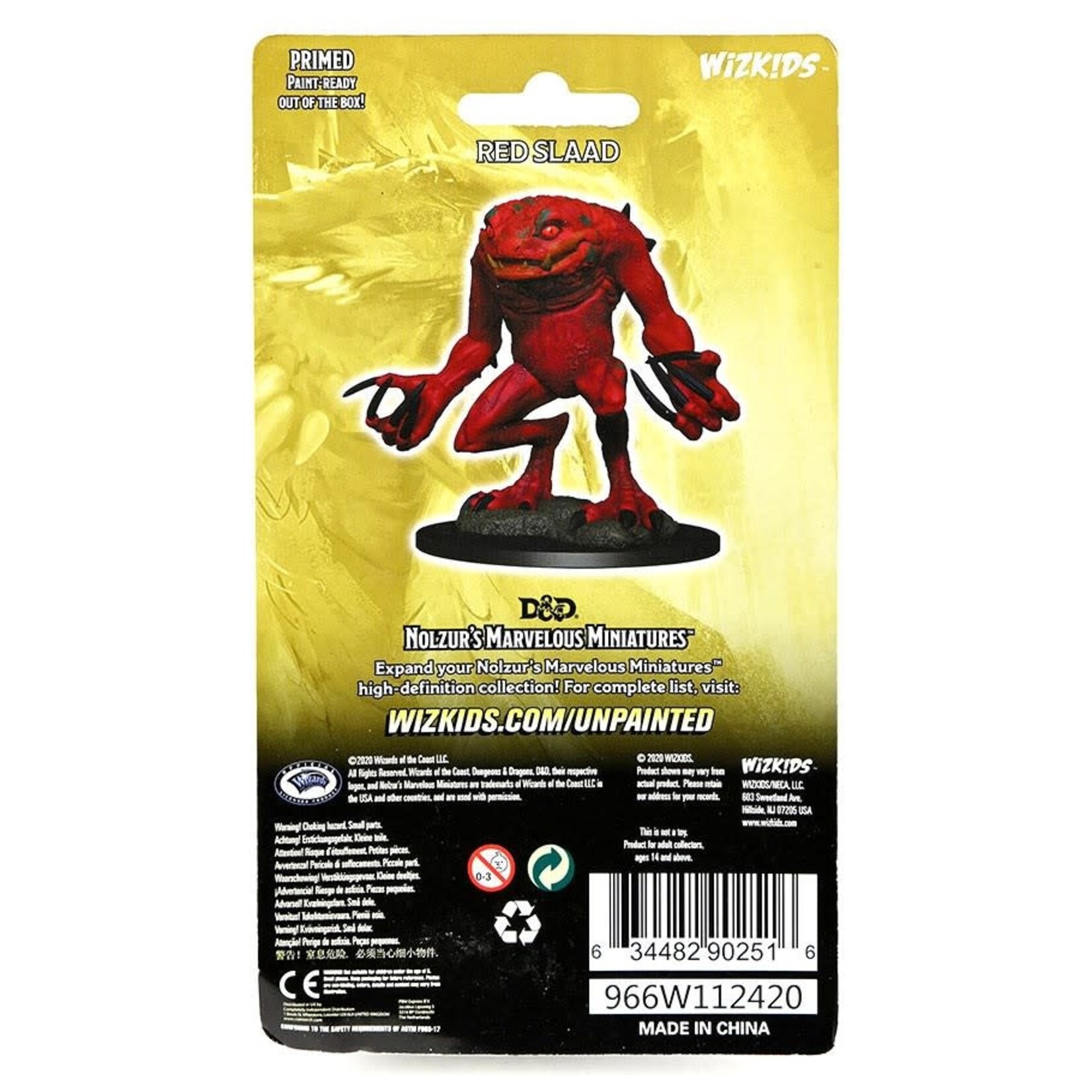 WizKids D&D: Nolzur's Marvelous Miniatures: Red Slaad