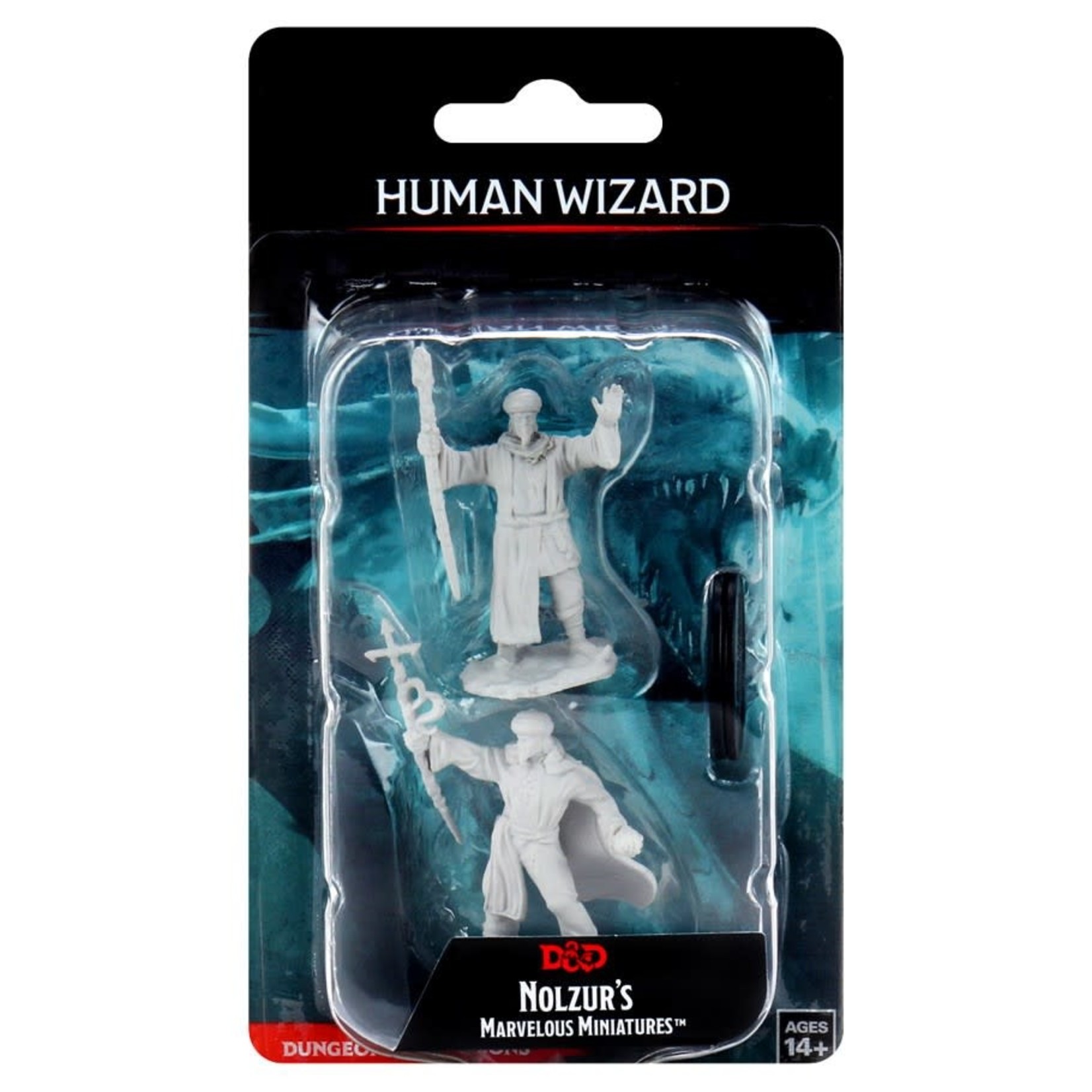 WizKids D&D: Nolzur's Marvelous Miniatures: Human Wizard
