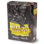 Arcane Tinmen Dragon Shield: 60 Japanese Sized Card Sleeves: Matte Black