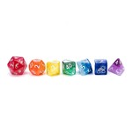 Gate Keeper Games Sui Generis RPG 7-Die Set: Rainbow!