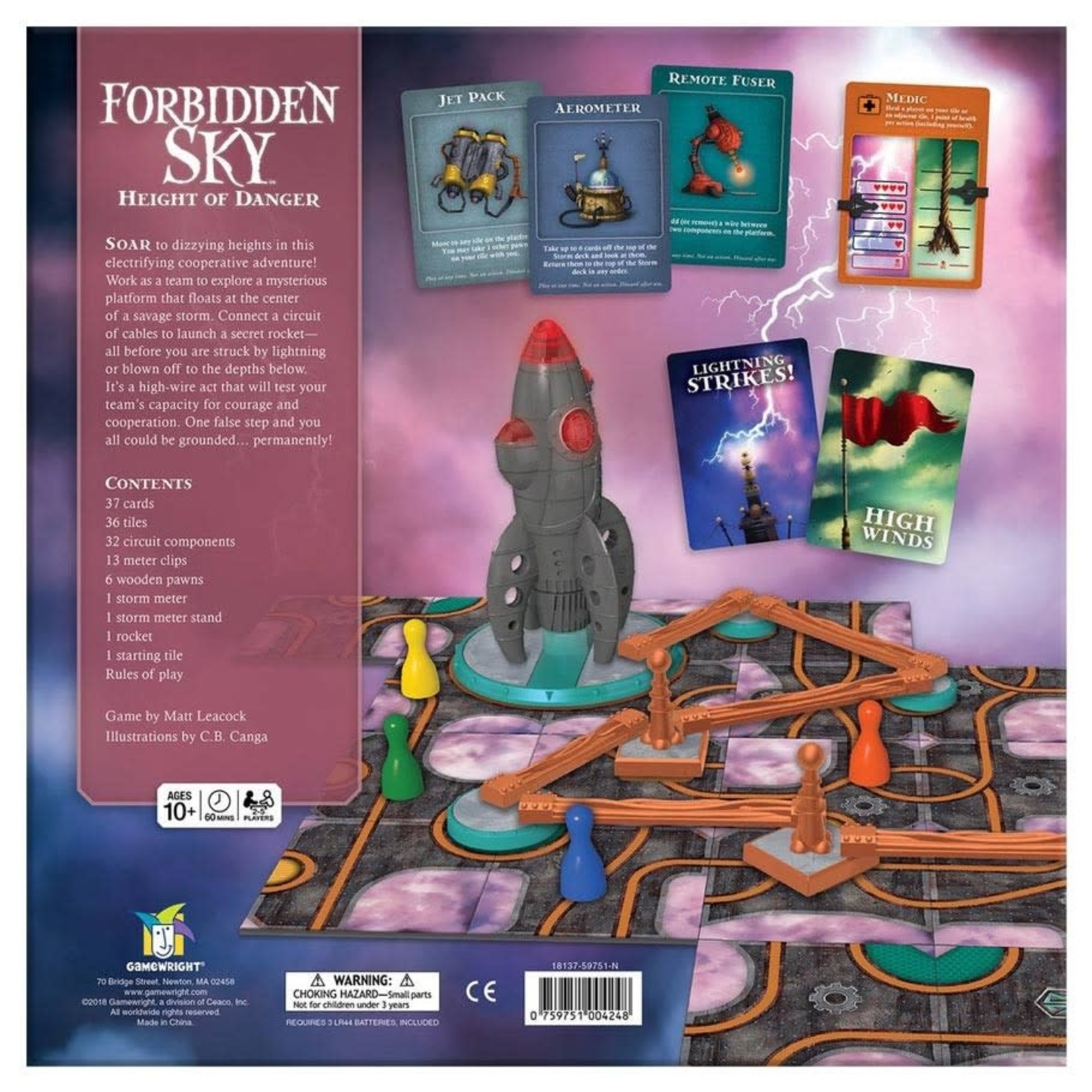 Gamewright Forbidden Sky: Height of Danger