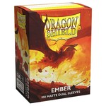 Arcane Tinmen Dragon Shield: 100 Matte Dual Sleeves: Ember