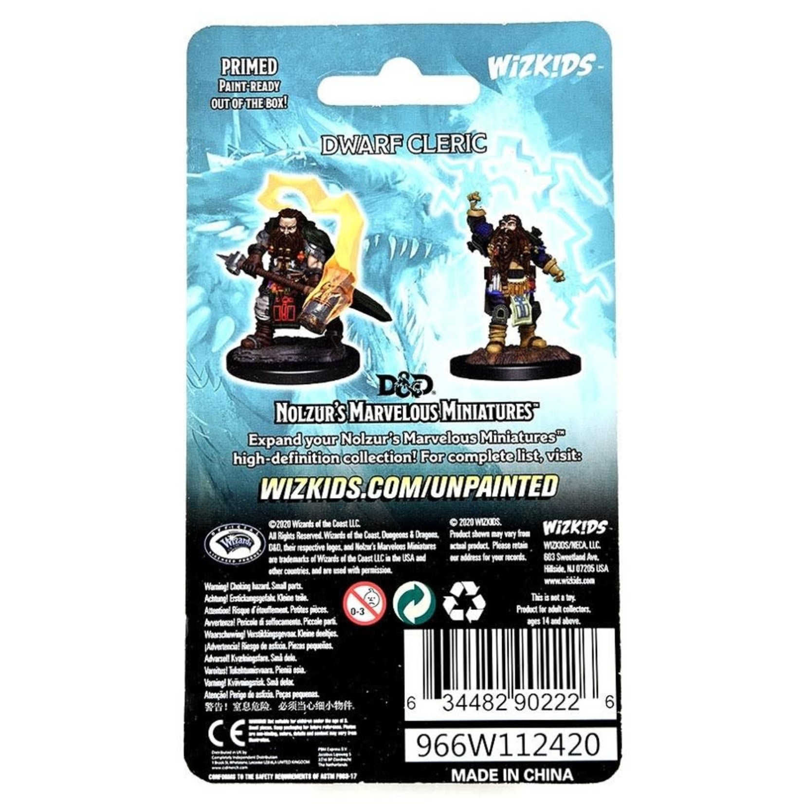 WizKids D&D: Nolzur's Marvelous Miniatures: Dwarf Cleric