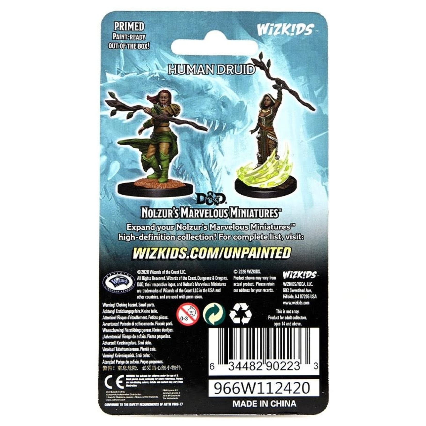 WizKids D&D: Nolzur's Marvelous Miniatures: Human Druid