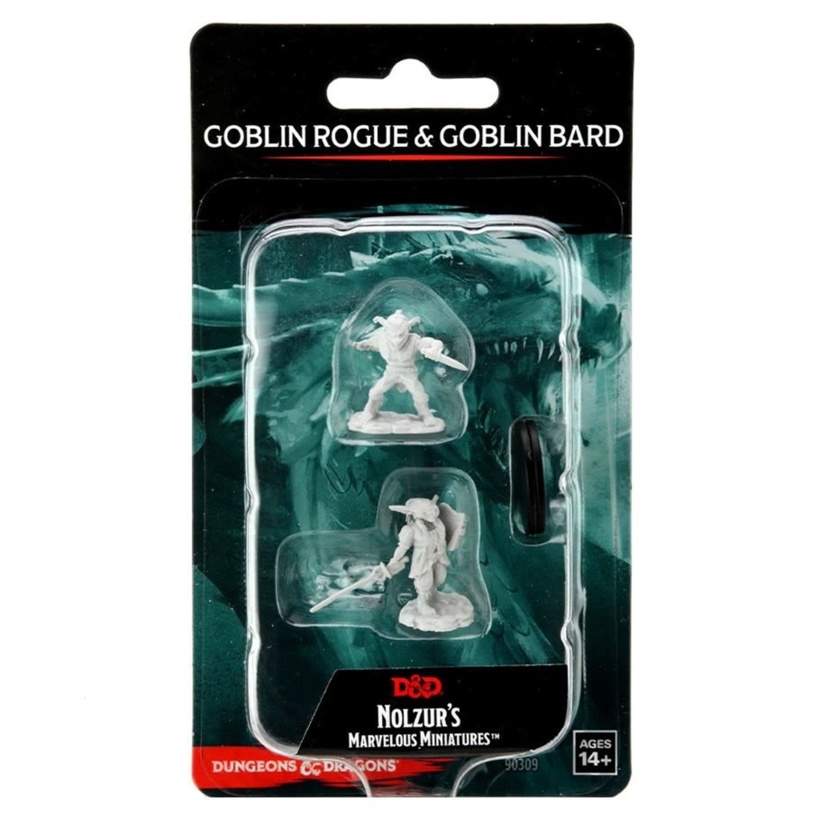 WizKids D&D: Nolzur's Marvelous Miniatures: Goblin Rogue & Goblin Bard