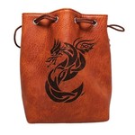 Easy Roller Dice Leather Lite Self-Standing Large Dice Bag