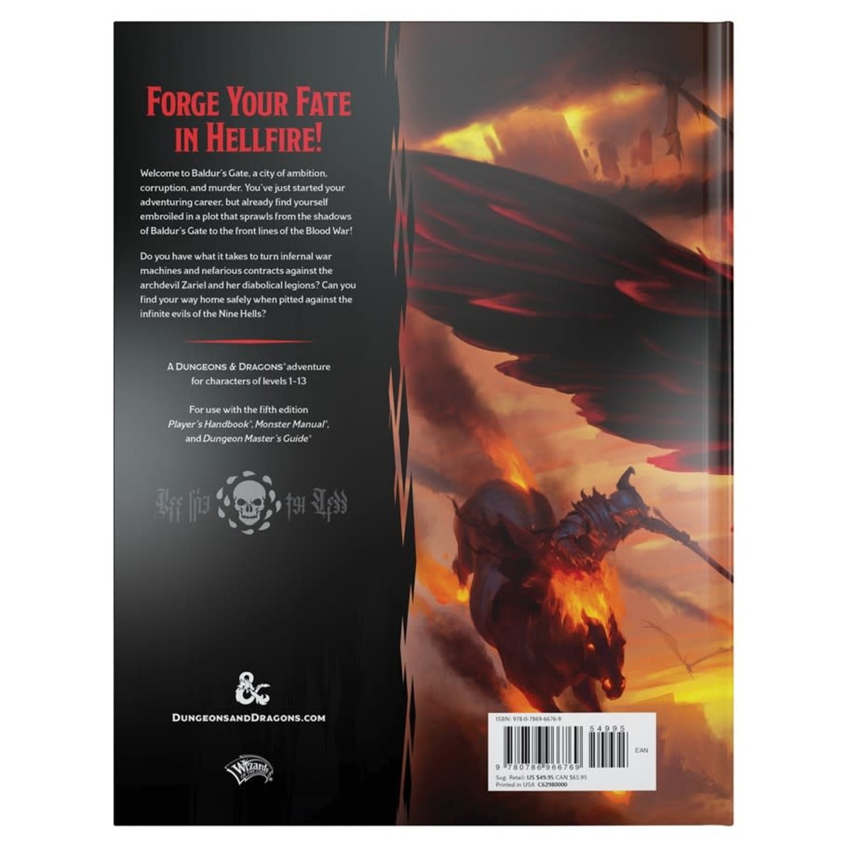 Wizards of the Coast D&D 5E: Baldur's Gate: Descent into Avernus