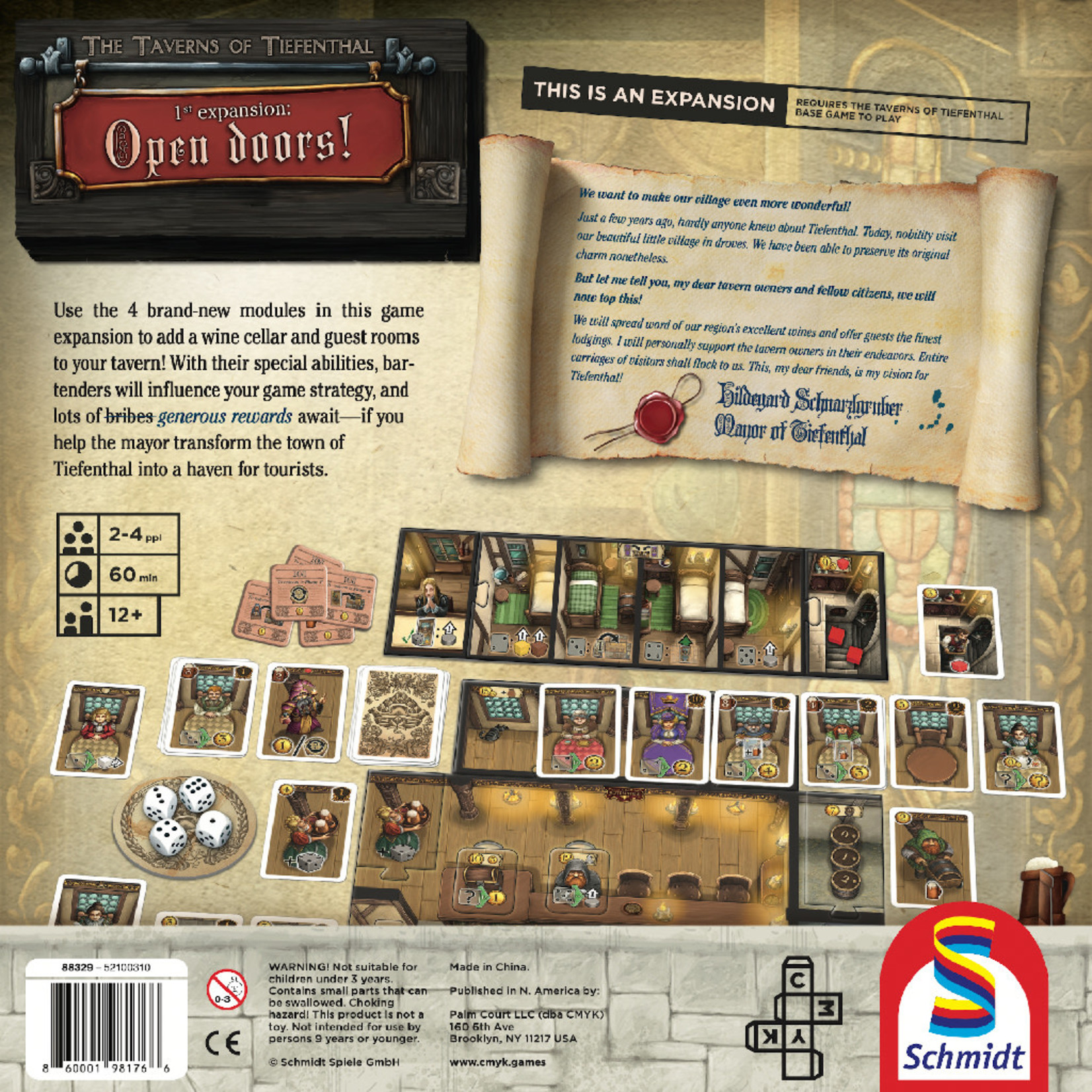Palm Court The Taverns of Tiefenthal: Open Doors! 1st Expansion