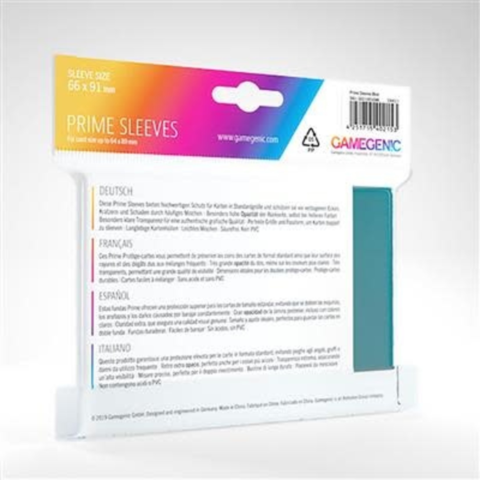 Gamegenic Matte PRIME Sleeves: Blue