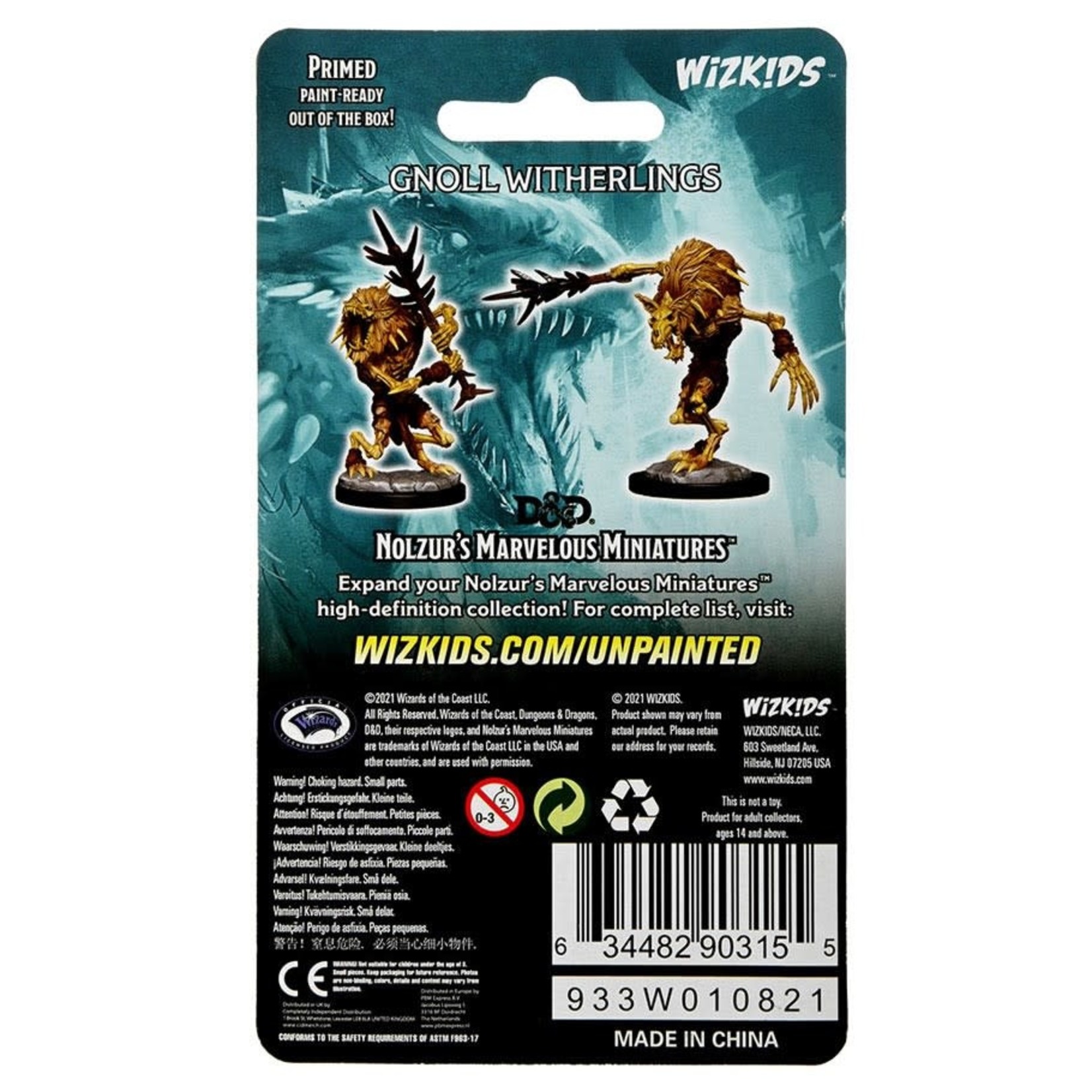 WizKids D&D: Nolzur's Marvelous Miniatures: Gnoll Witherlings