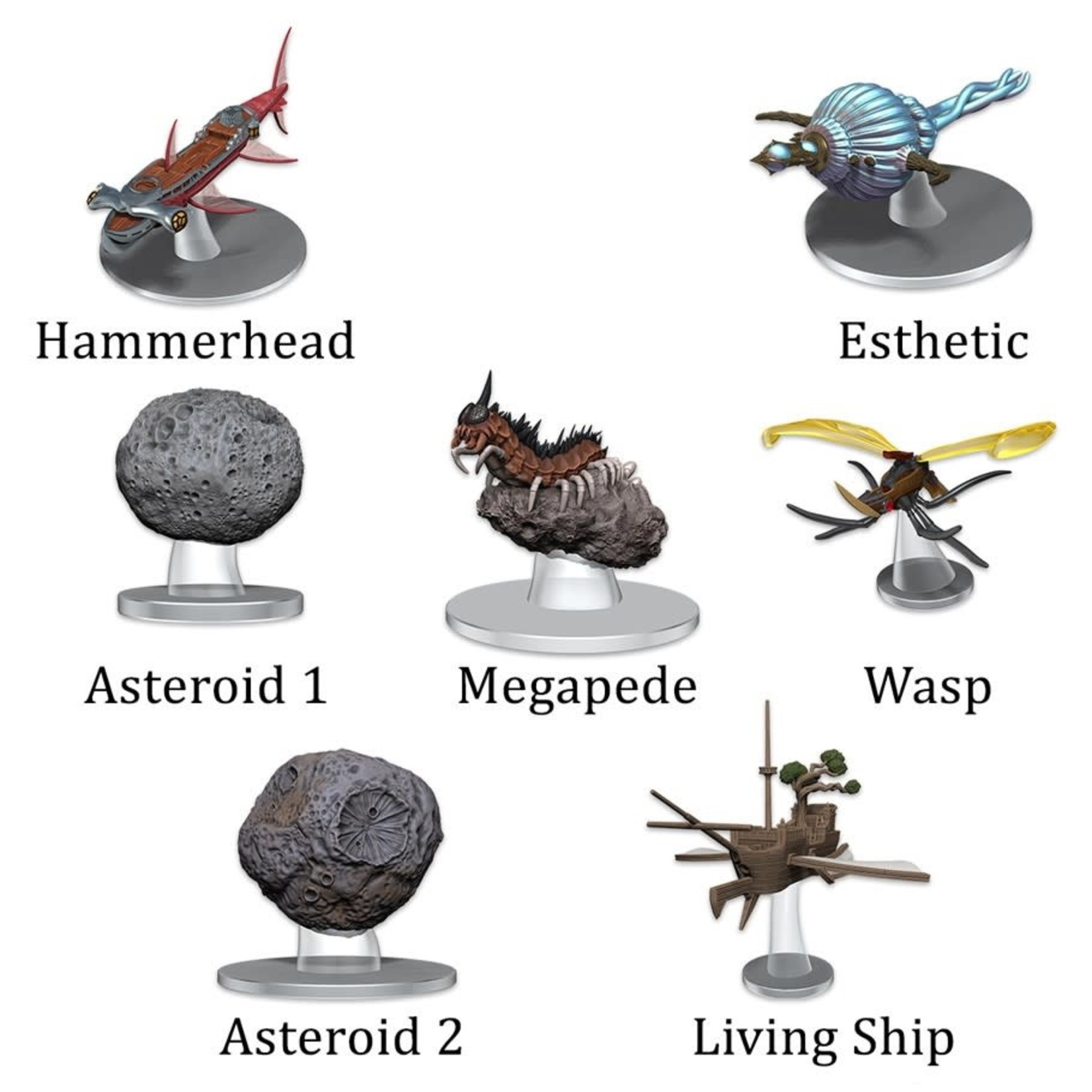 WizKids D&D: Icons of the Realms: Ship Scale: Asteroid Encounters