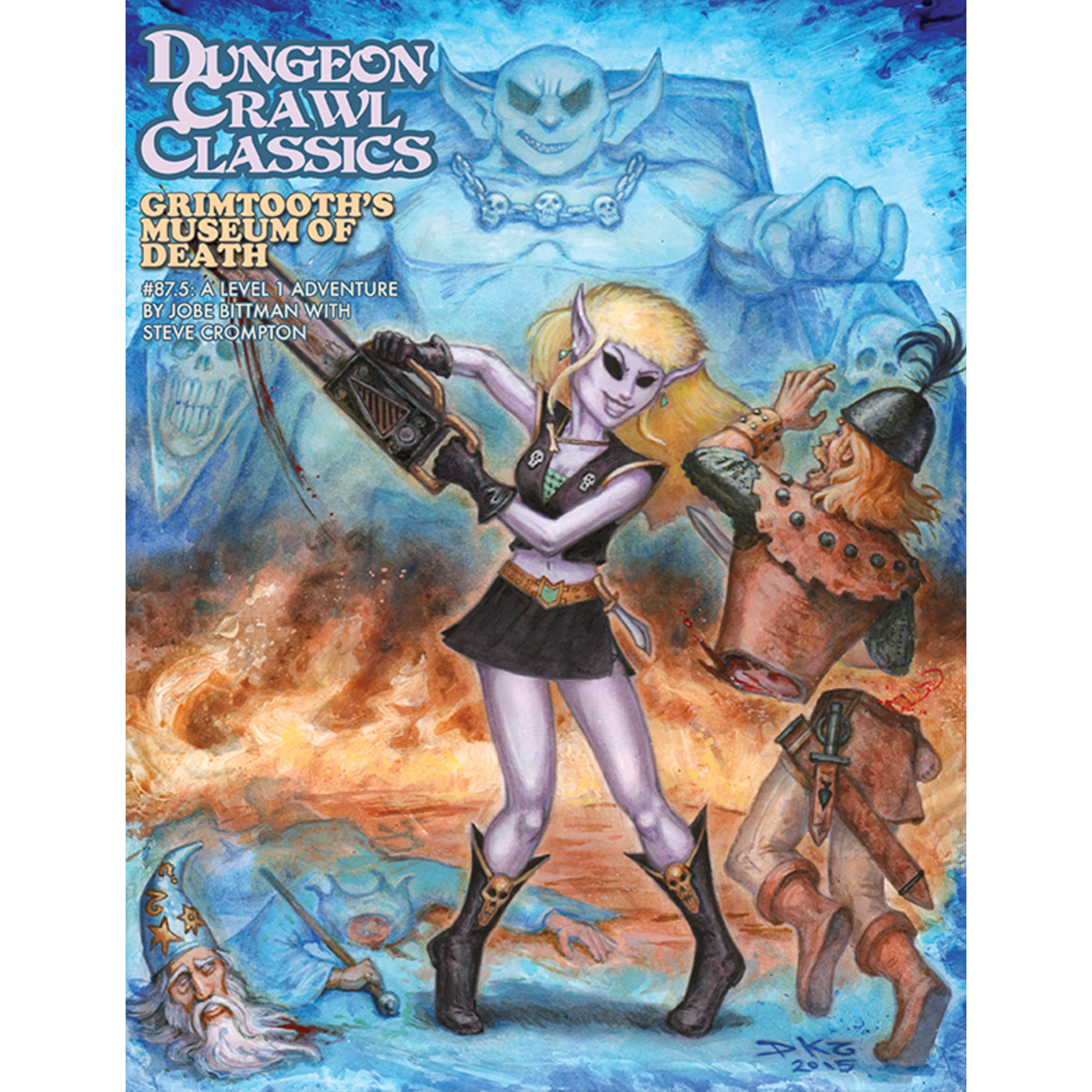 Goodman Games DCC #87.5, Level 1 Adventure: Grimtooth's Museum of Death