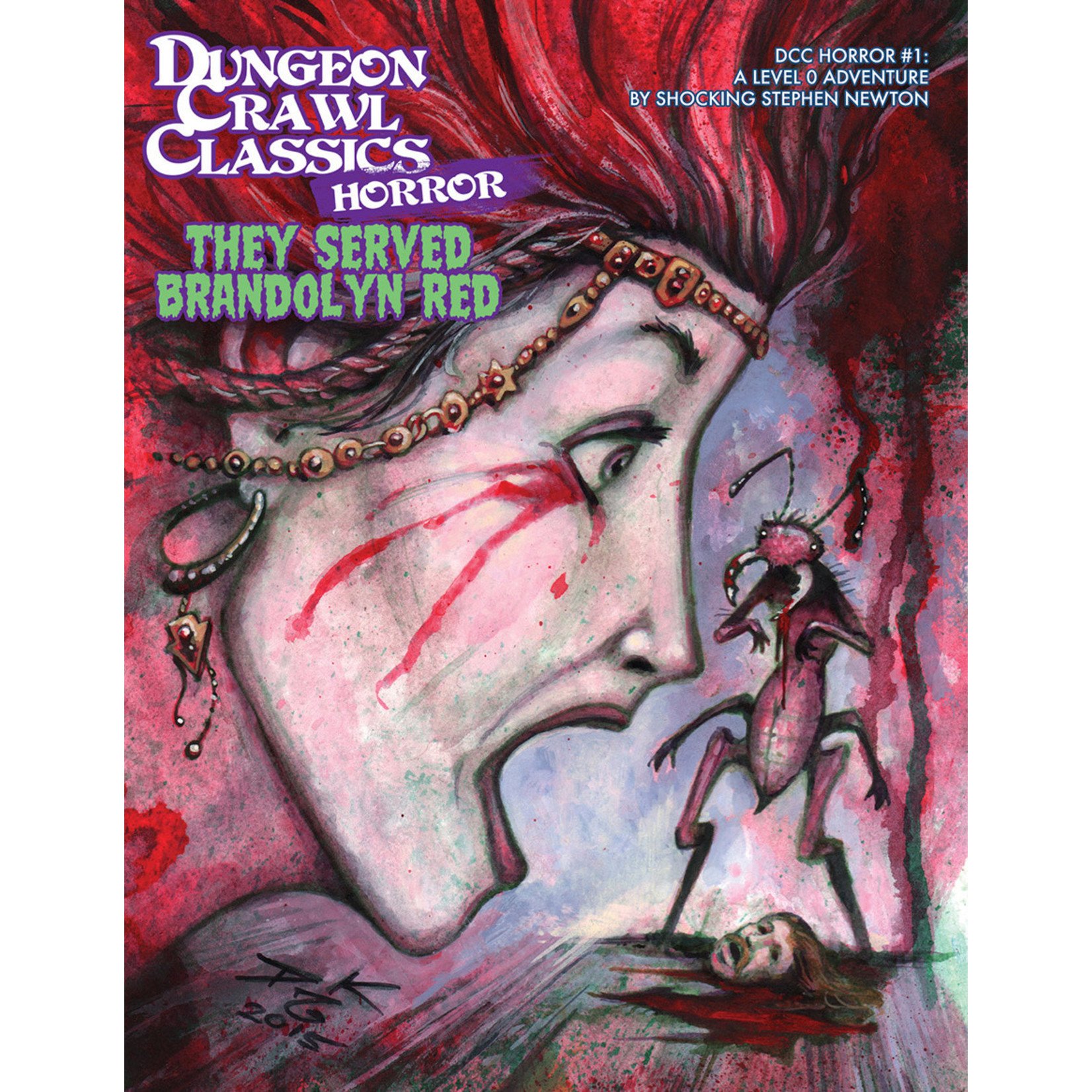 Goodman Games DCC Horror #1, Level 0 Adventure: They Served Brandolyn Red