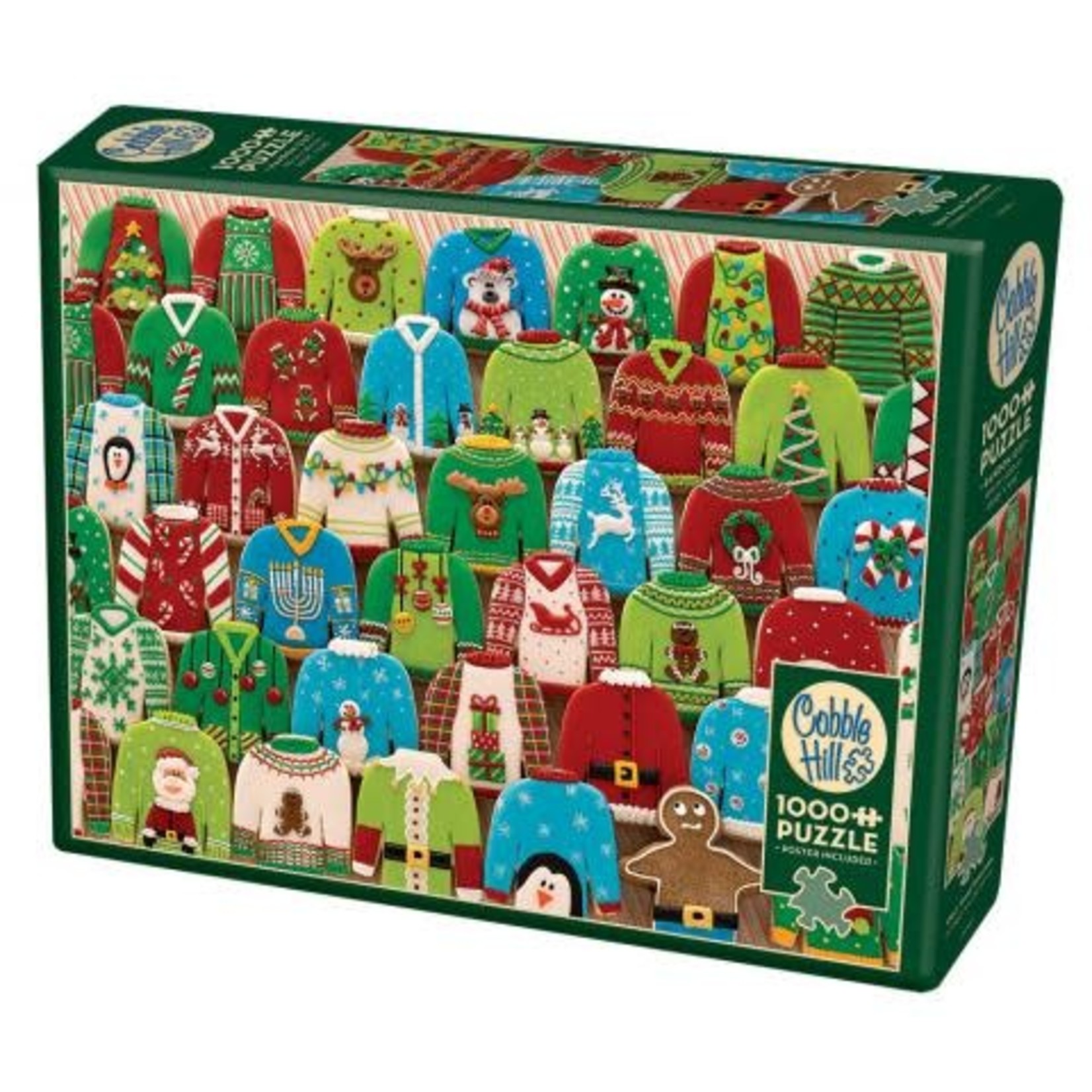 Cobble Hill Ugly Xmas Sweaters Puzzle 1000 piece