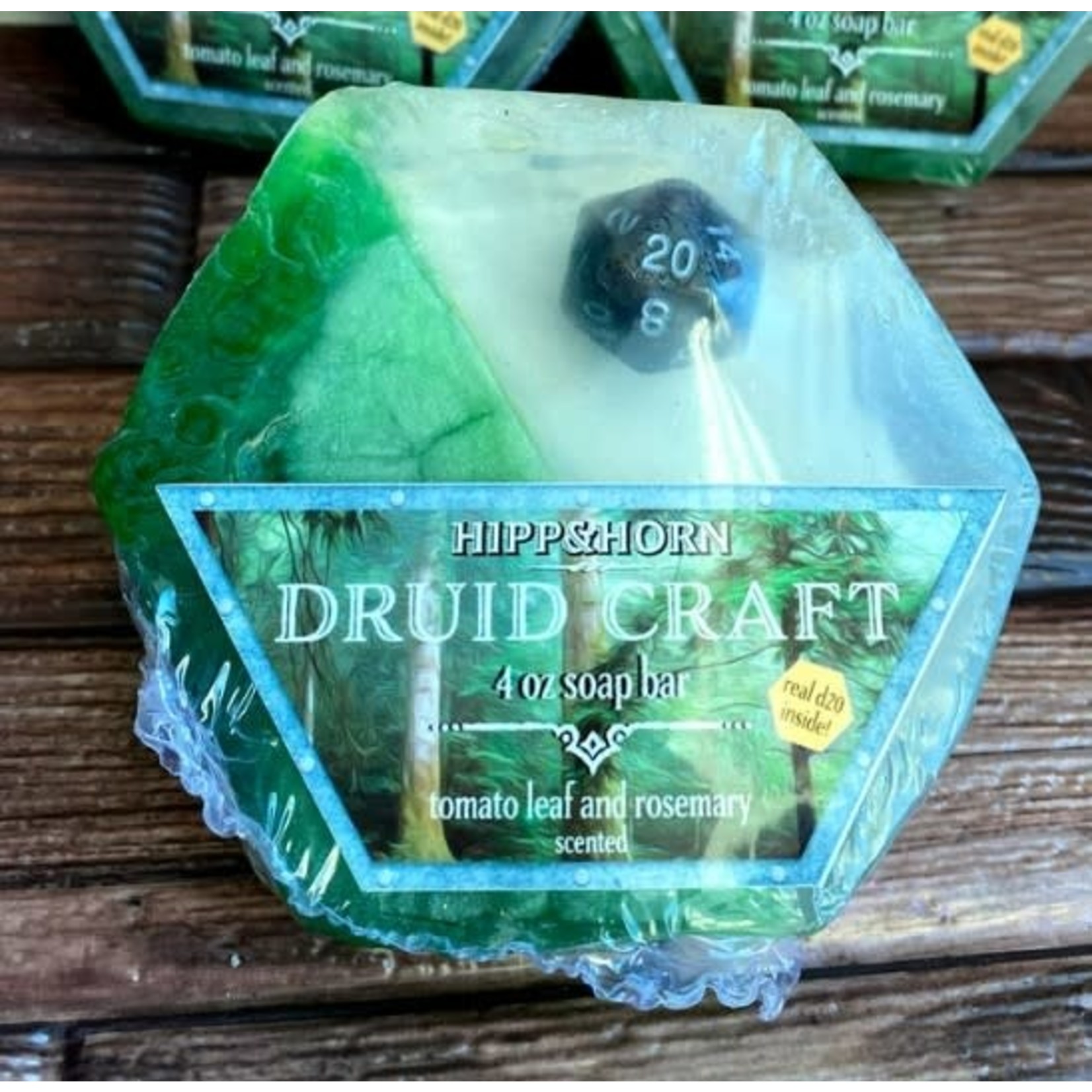 HippAndHorn Spell Casters Soap with D20 Inside