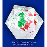 Sirius Dice Mega D20 with Santa Scene