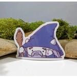 Mimic Gaming Co Tabletop Gaming Cat Class Sticker: Grey Haired Wizard