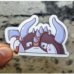 Mimic Gaming Co Bongo Cat Sticker: Barbarian
