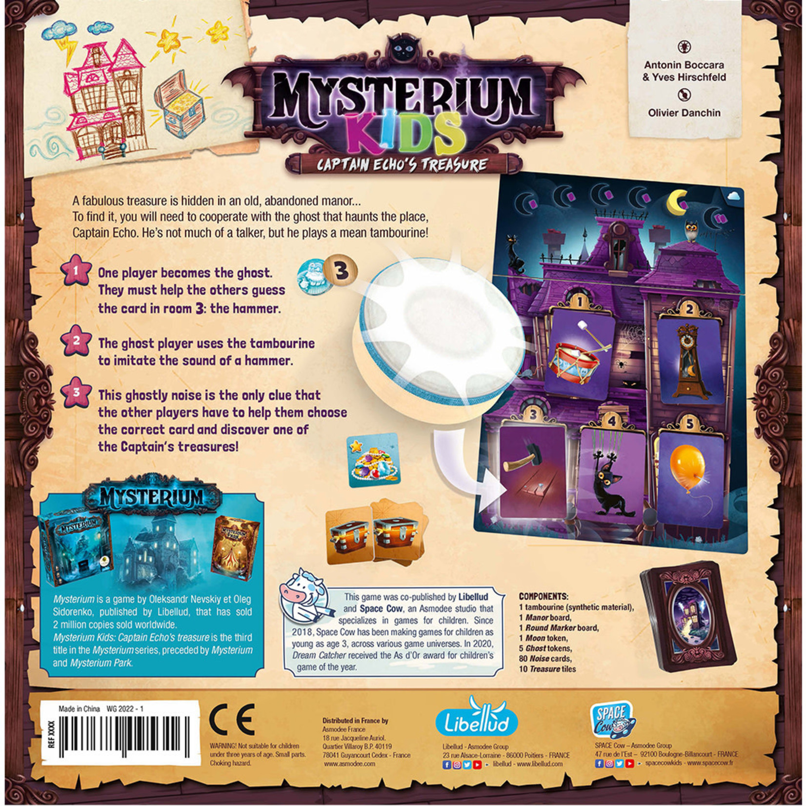 Libellud Mysterium Kids: Captain Echo's Treasure