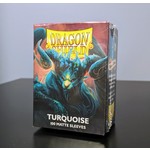 Arcane Tinmen Dragon Shield: 100 Standard Size Card Sleeves: Turquoise