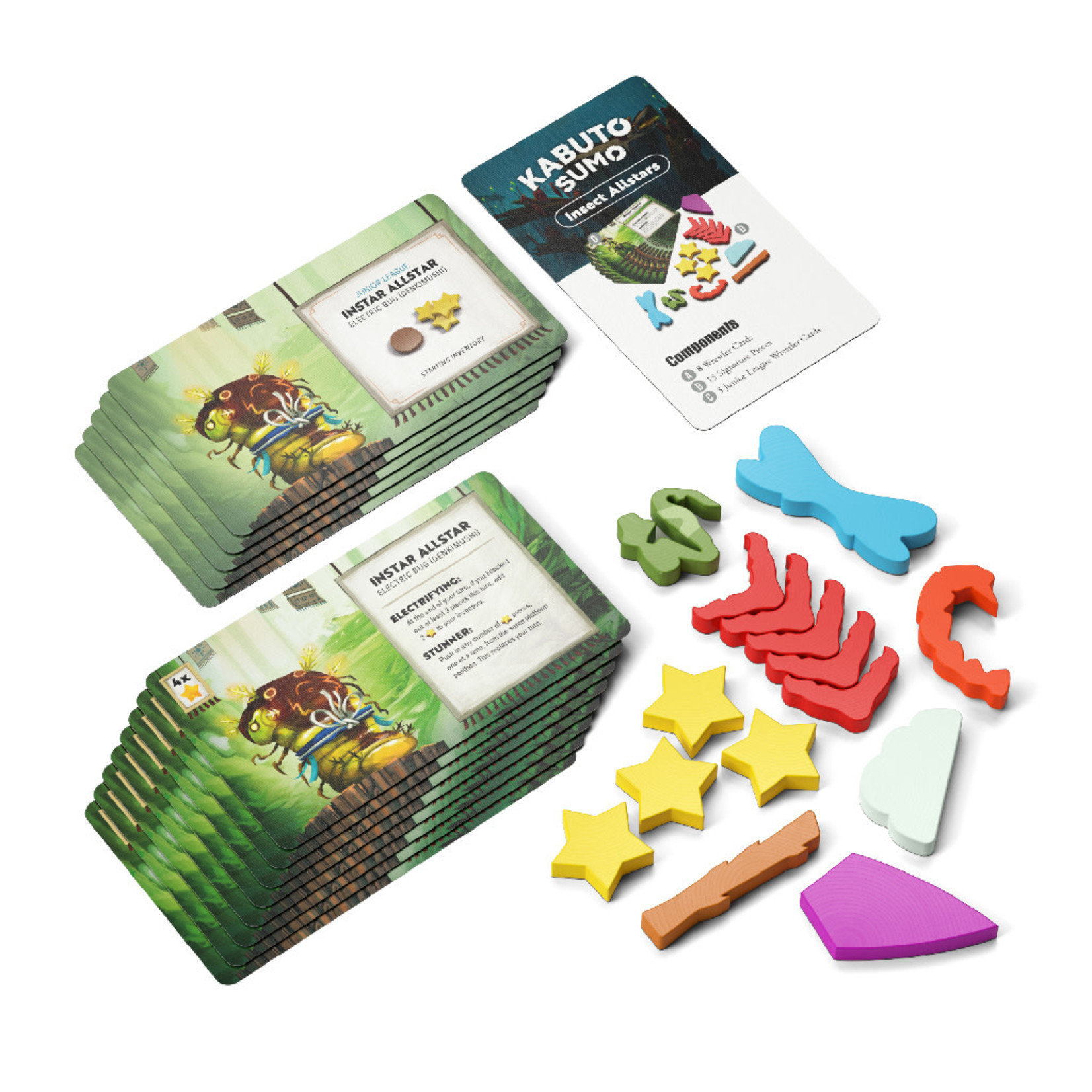 BoardGameTables.com Kabuto Sumo: Insect All-Stars Expansion